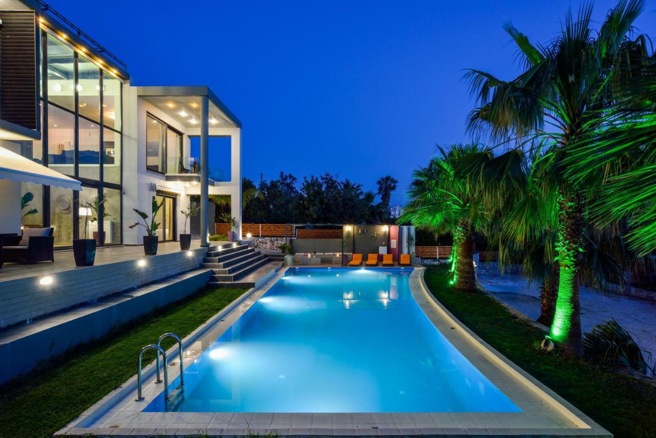 Adorno Luxury Villas Chorafakia Luaran gambar